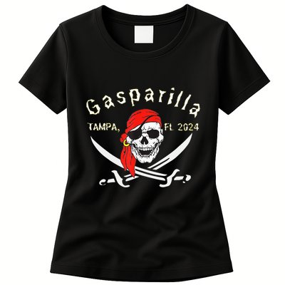 Gasparilla 2024 Pirate Festival Tampa Fl Gasparilla 2024 Womens T-Shirt
