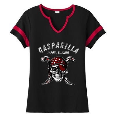 Gasparilla 2024 Pirate Festival Tampa Fl Gasparilla 2024 Ladies Halftime Notch Neck Tee