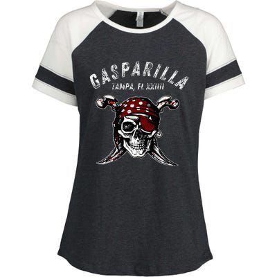 Gasparilla 2024 Pirate Festival Tampa Fl Gasparilla 2024 Enza Ladies Jersey Colorblock Tee