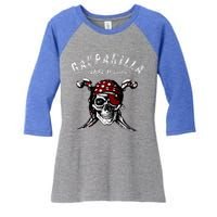 Gasparilla 2024 Pirate Festival Tampa Fl Gasparilla 2024 Women's Tri-Blend 3/4-Sleeve Raglan Shirt