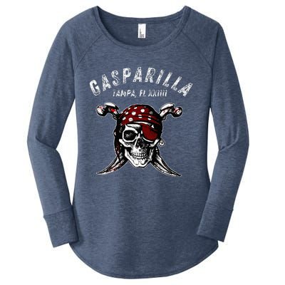 Gasparilla 2024 Pirate Festival Tampa Fl Gasparilla 2024 Women's Perfect Tri Tunic Long Sleeve Shirt