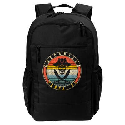 Gasparilla 2024 Pirate Festival Skull Ship Gasparilla Establ Daily Commute Backpack