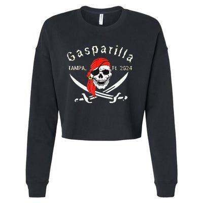 Gasparilla 2024 Pirate Festival Tampa Fl Gasparilla 2024 Cropped Pullover Crew