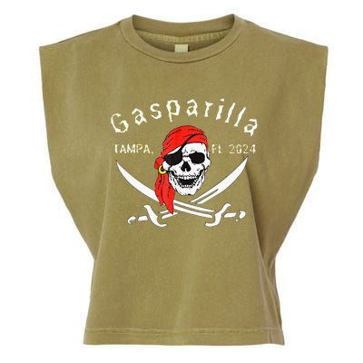 Gasparilla 2024 Pirate Festival Tampa Fl Gasparilla 2024 Garment-Dyed Women's Muscle Tee