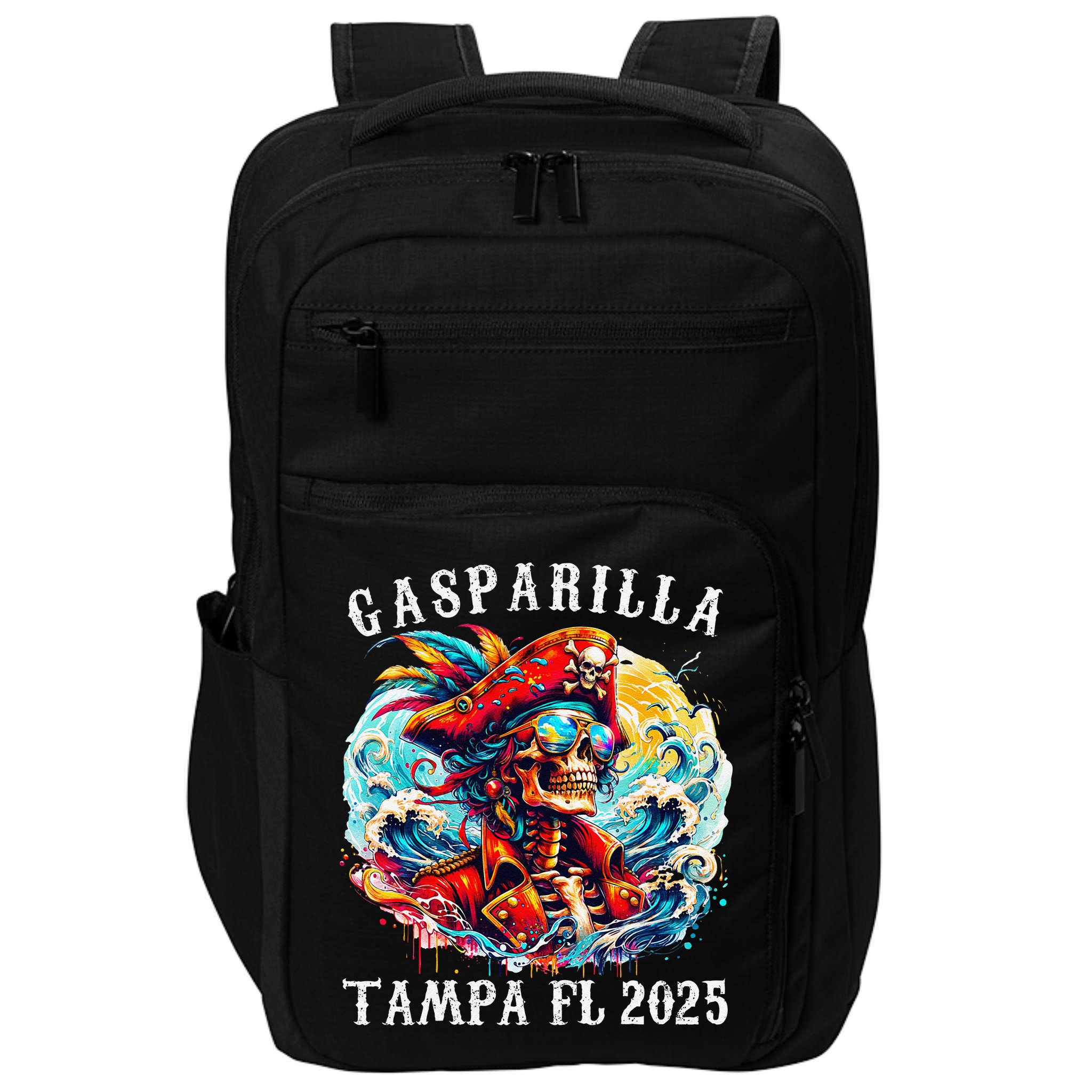 Gasparilla 2025 Pirate Festival Tampa Fl Impact Tech Backpack