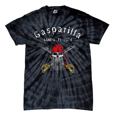 Gasparilla 2024 Priate Festival Tampa Fl Gasparilla Souvenir Tie-Dye T-Shirt