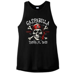 Gasparilla 2025 Pirate Festival Tampa Fl Ladies PosiCharge Tri-Blend Wicking Tank