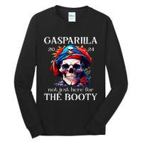 Gasparilla 2024 Pirate Festival Not Just Here For The Booty Tall Long Sleeve T-Shirt