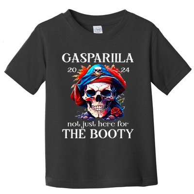 Gasparilla 2024 Pirate Festival Not Just Here For The Booty Toddler T-Shirt