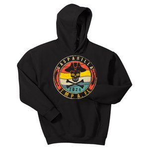 Gasparilla 2024 Pirate Festival Skull Ship Gasparilla Establ Kids Hoodie