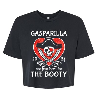 Gasparilla 2024 Pirate Festival Bella+Canvas Jersey Crop Tee