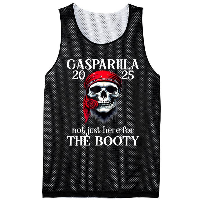 Gasparilla 2025 Pirate Festival Not Just Here For The Booty Mesh Reversible Basketball Jersey Tank