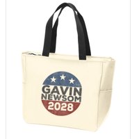 Gavin 2028 Retro Gavin Newsom For President 2028 Zip Tote Bag