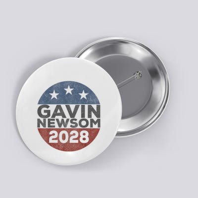 Gavin 2028 Retro Gavin Newsom For President 2028 Button
