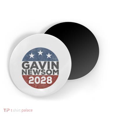 Gavin 2028 Retro Gavin Newsom For President 2028 Magnet