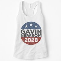 Gavin 2028 Retro Gavin Newsom For President 2028 Womens Tank Top