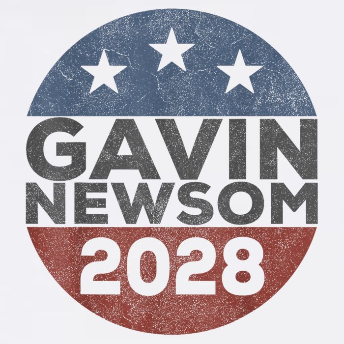 Gavin 2028 Retro Gavin Newsom For President 2028 Toddler T-Shirt