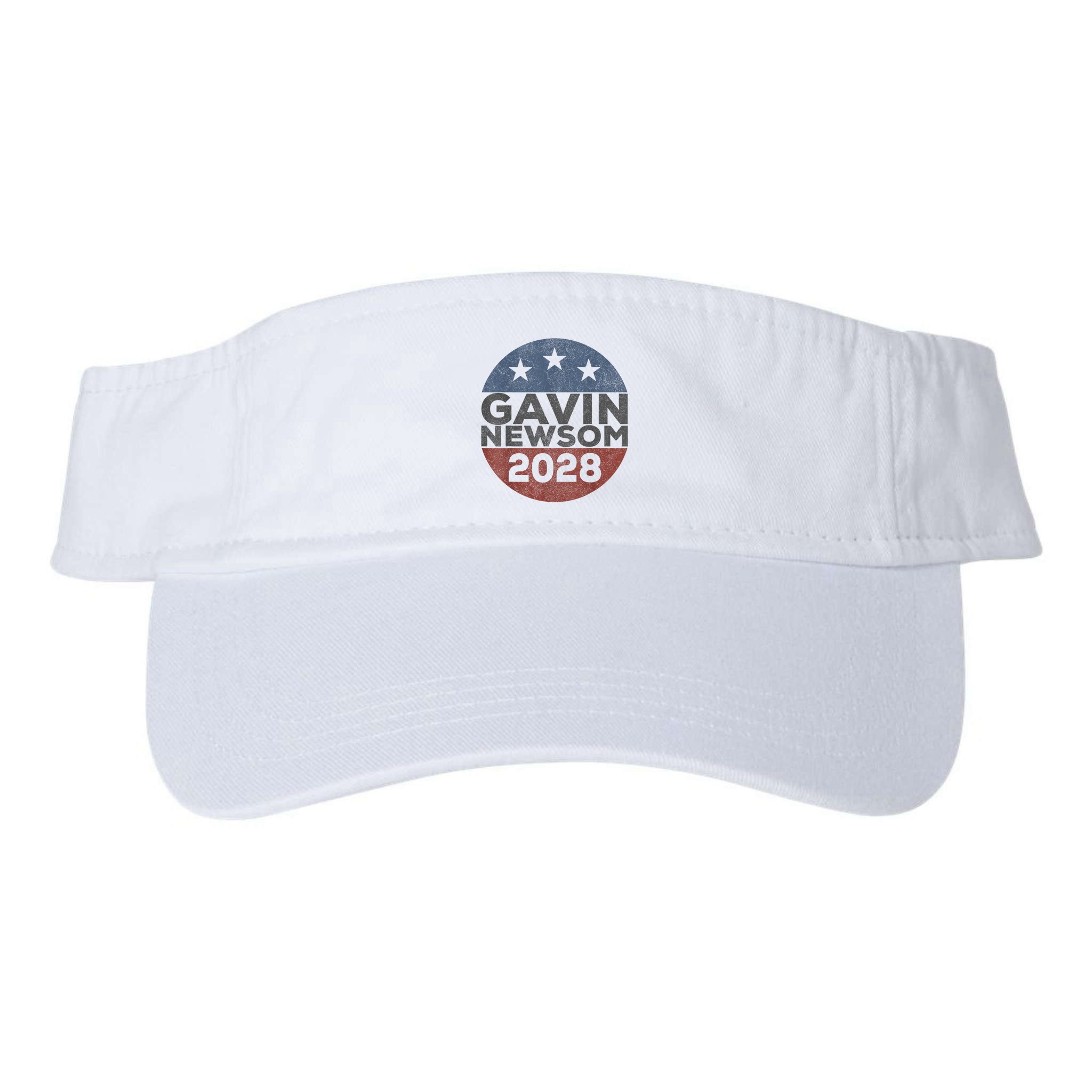 Gavin 2028 Retro Gavin Newsom For President 2028 Visor