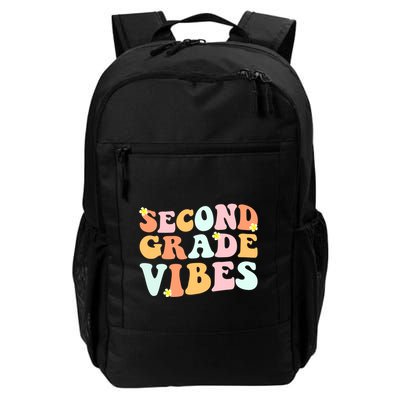 Grade 2 Teachers Students Hippie Second Grade Vibes Gift Backpack