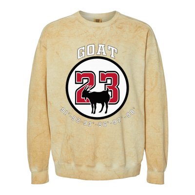 Goat 23 Vintage Colorblast Crewneck Sweatshirt