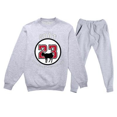 Goat 23 Vintage Premium Crewneck Sweatsuit Set