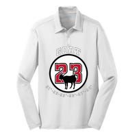 Goat 23 Vintage Silk Touch Performance Long Sleeve Polo