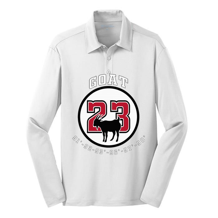 Goat 23 Vintage Silk Touch Performance Long Sleeve Polo