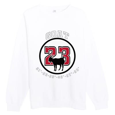 Goat 23 Vintage Premium Crewneck Sweatshirt