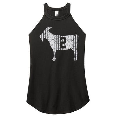 Goat 2 Vintage Women’s Perfect Tri Rocker Tank