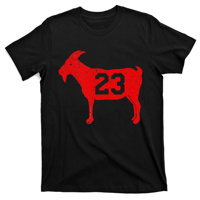 GOAT 23 Vintage Red T-Shirt