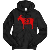 GOAT 23 Vintage Red Tie Dye Hoodie