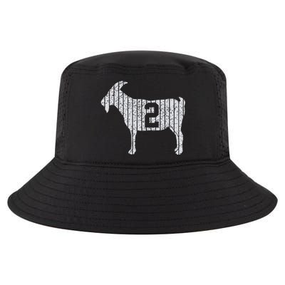 GOAT 2 Vintage football lovers  Cool Comfort Performance Bucket Hat