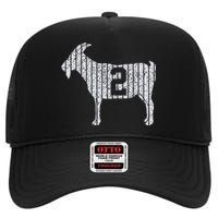 GOAT 2 Vintage football lovers  High Crown Mesh Back Trucker Hat