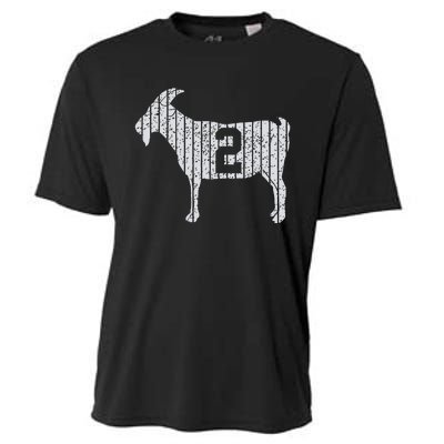 GOAT 2 Vintage football lovers  Cooling Performance Crew T-Shirt