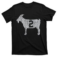 GOAT 2 Vintage football lovers  T-Shirt