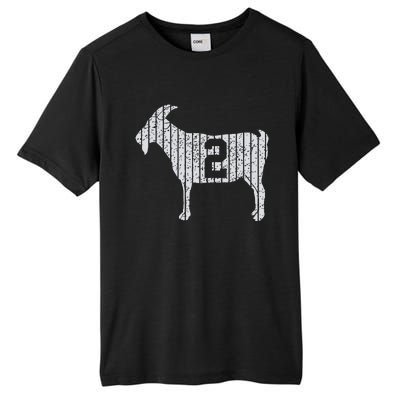 GOAT 2 Vintage football lovers  Tall Fusion ChromaSoft Performance T-Shirt