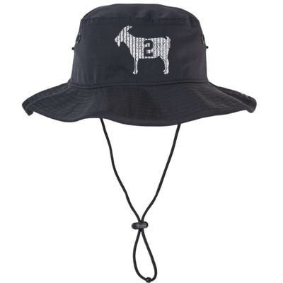 GOAT 2 Vintage football lovers  Legacy Cool Fit Booney Bucket Hat