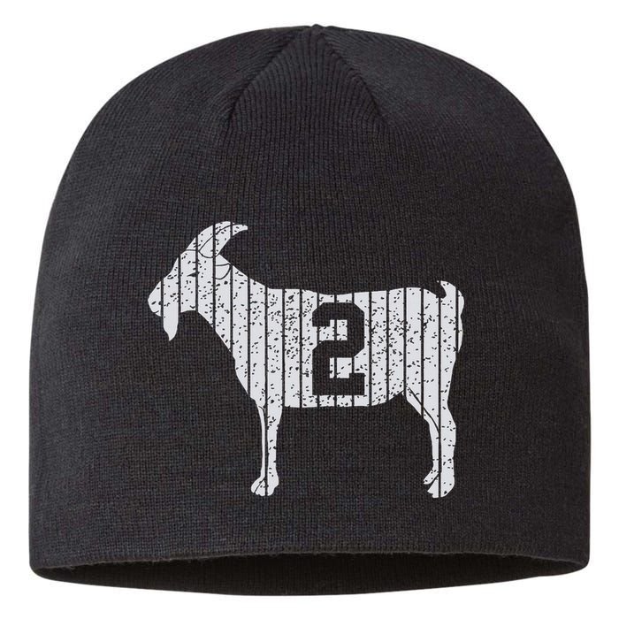 GOAT 2 Vintage football lovers  Sustainable Beanie