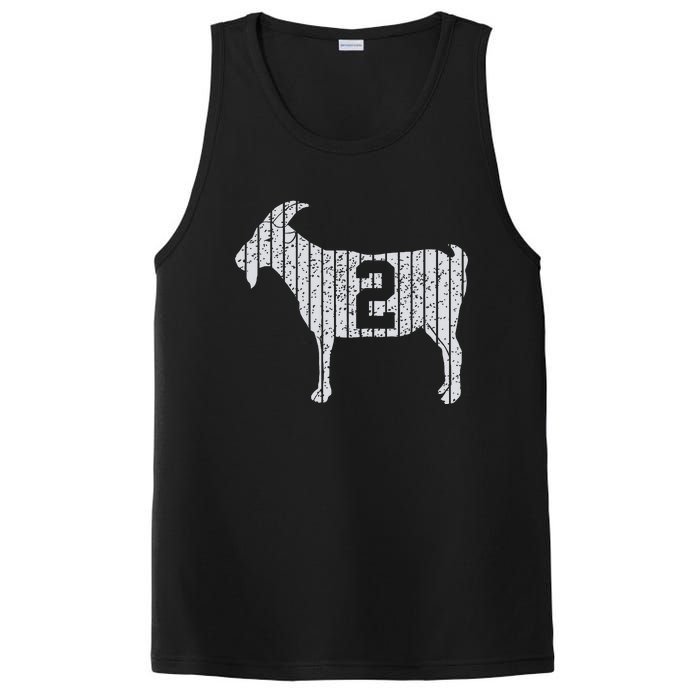 GOAT 2 Vintage football lovers  PosiCharge Competitor Tank