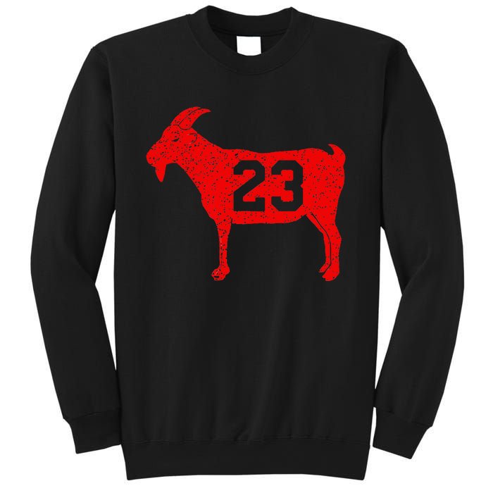 GOAT 23 Vintage Red Sweatshirt