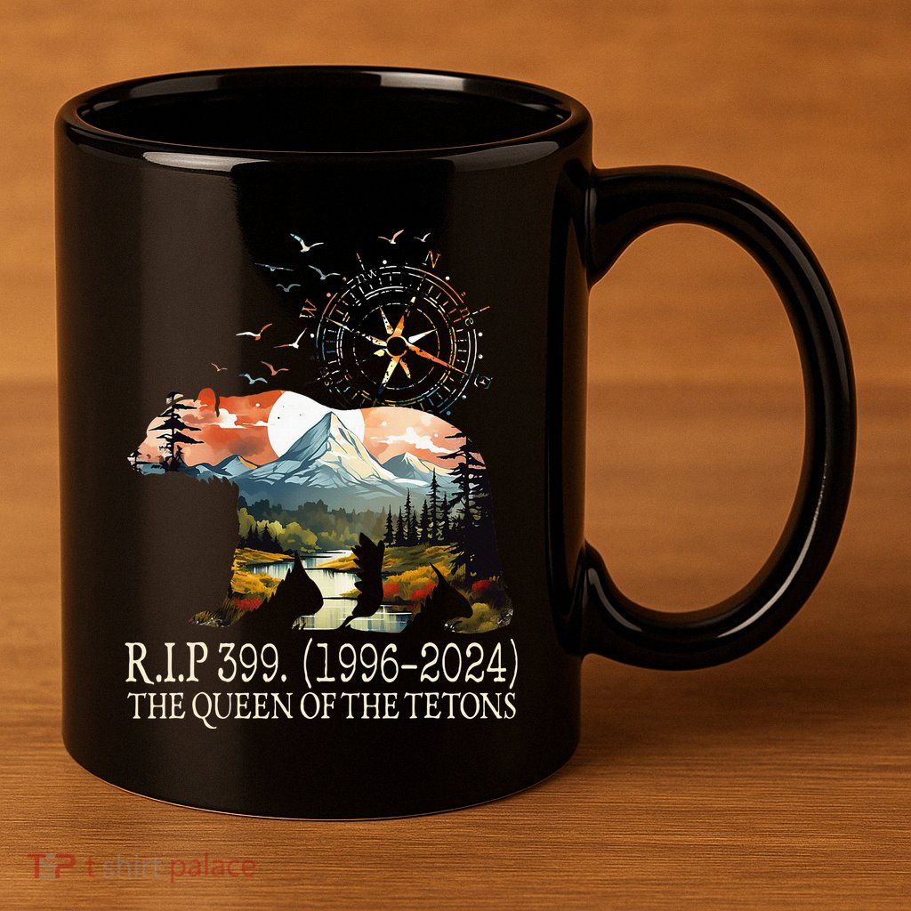 Grizzly 399 28 Years Old Memory The Queen Of The Tetons 11oz C Handle Ceramic Mug