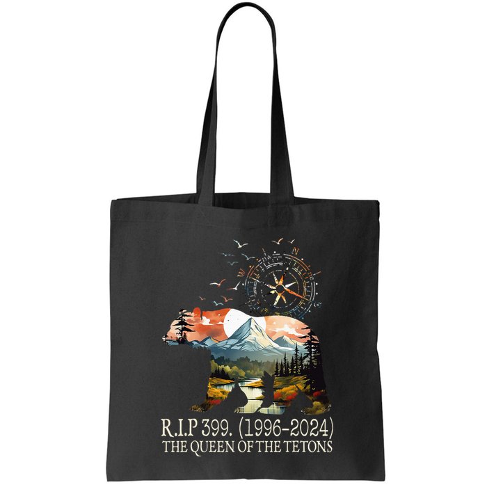Grizzly 399 28 Years Old Memory The Queen Of The Tetons Bag