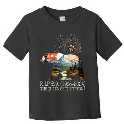 Grizzly 399 28 Years Old Memory The Queen Of The Tetons Toddler T-Shirt