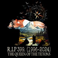 Grizzly 399 28 Years Old Memory The Queen Of The Tetons Sustainable Bucket Hat