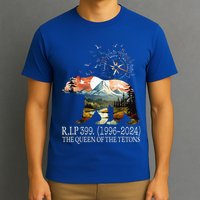Grizzly 399 28 Years Old Memory The Queen Of The Tetons T-Shirt