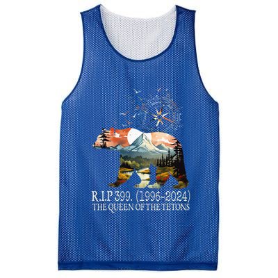 Grizzly 399 28 Years Old Memory The Queen Of The Tetons Mesh Reversible Basketball Jersey Tank