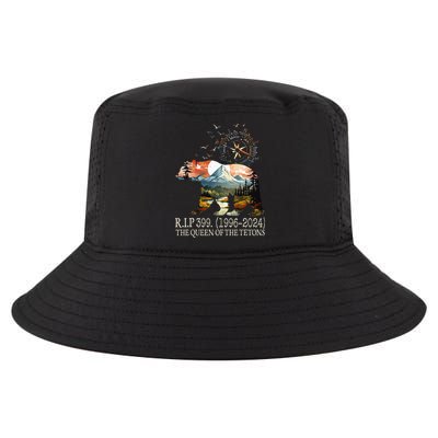 Grizzly 399 28 Years Old Memory The Queen Of The Tetons Cool Comfort Performance Bucket Hat