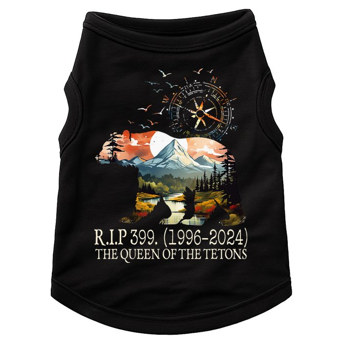 Grizzly 399 28 Years Old Memory The Queen Of The Tetons Doggie Tank