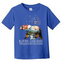 Grizzly 399 28 Years Old Memory The Queen Of The Tetons Toddler T-Shirt