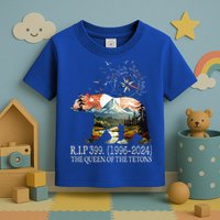 Grizzly 399 28 Years Old Memory The Queen Of The Tetons Toddler T-Shirt